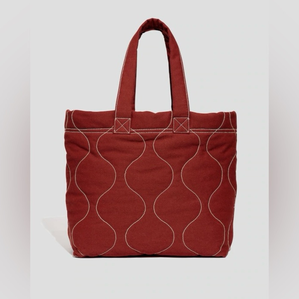 Madewell Canvas Transport Tote: Quilted Edition